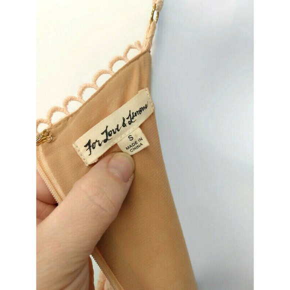 For Love or Lemons Mini Dress Embroidered Lace - Picture 6 of 6